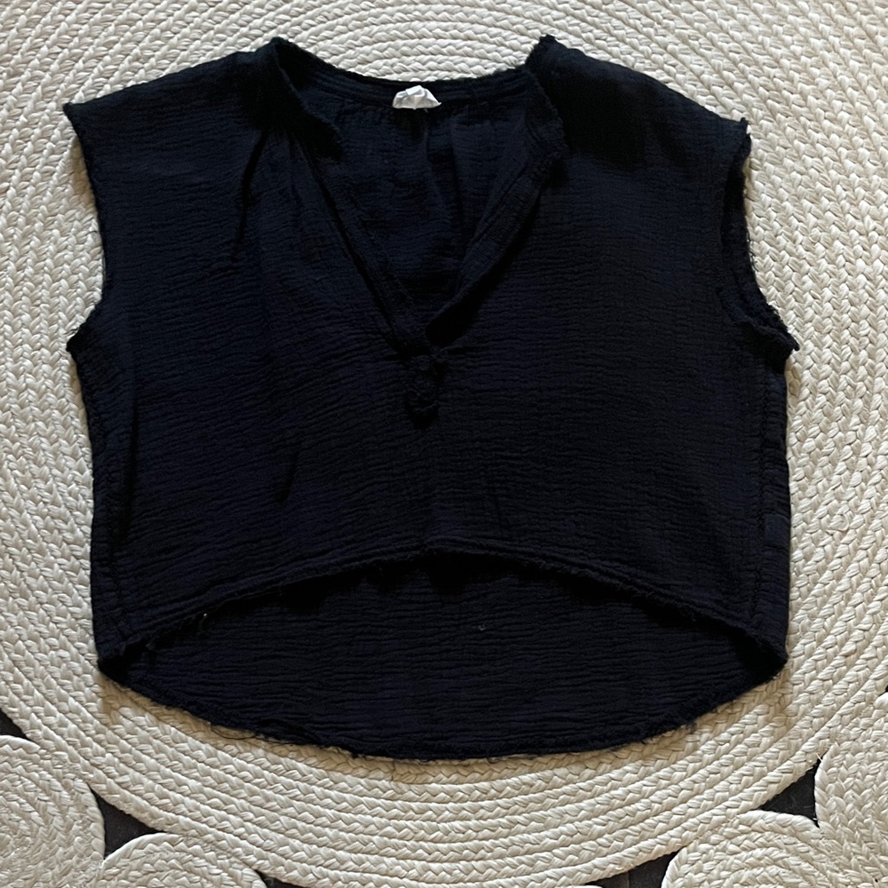 Aerie Black Muscle Tee